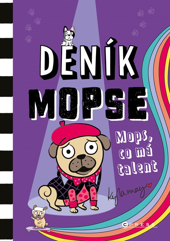 Kniha Deník mopse: Mops, co má talent 