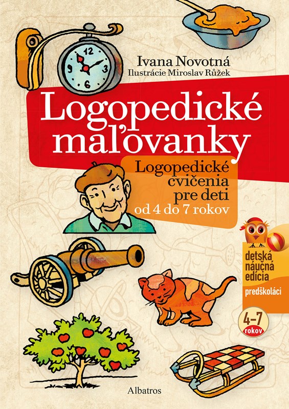 Книга Logopedické maľovanky Ivana Novotná