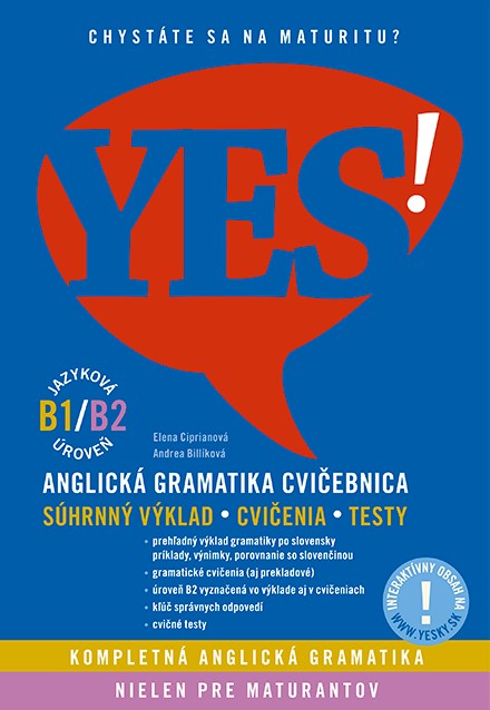 Kniha YES! Anglická gramatika - cvičebnica Elena Ciprianová