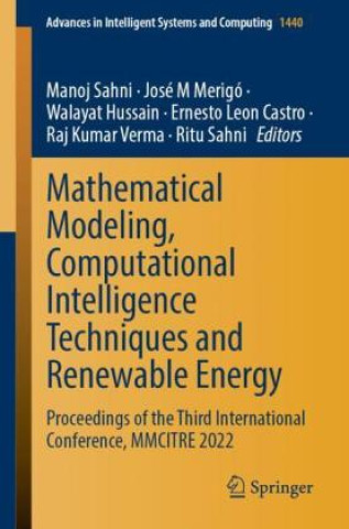 Boek Mathematical Modeling, Computational Intelligence Techniques and Renewable Energy Manoj Sahni