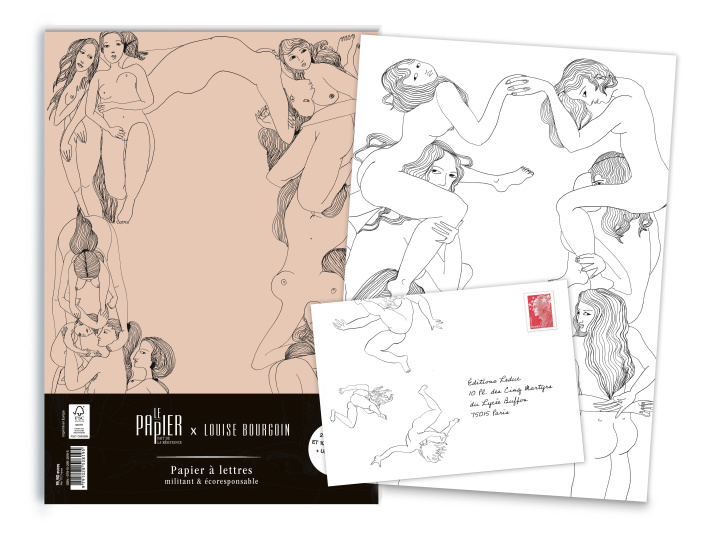 Livro Papier à lettres Louise Bourgoin X PFR Bourgoin