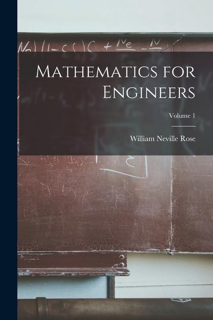 Kniha Mathematics for Engineers; Volume 1 