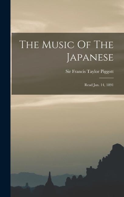 Carte The Music Of The Japanese: Read Jan. 14, 1891 