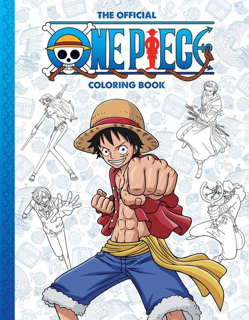 Knjiga One Piece Official Coloring Book 