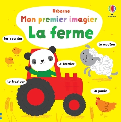Carte La ferme - Mon premier imagier Fiona Watt