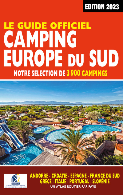 Carte Guide officiel Camping Europe du Sud 2023 Mariam Azaiez