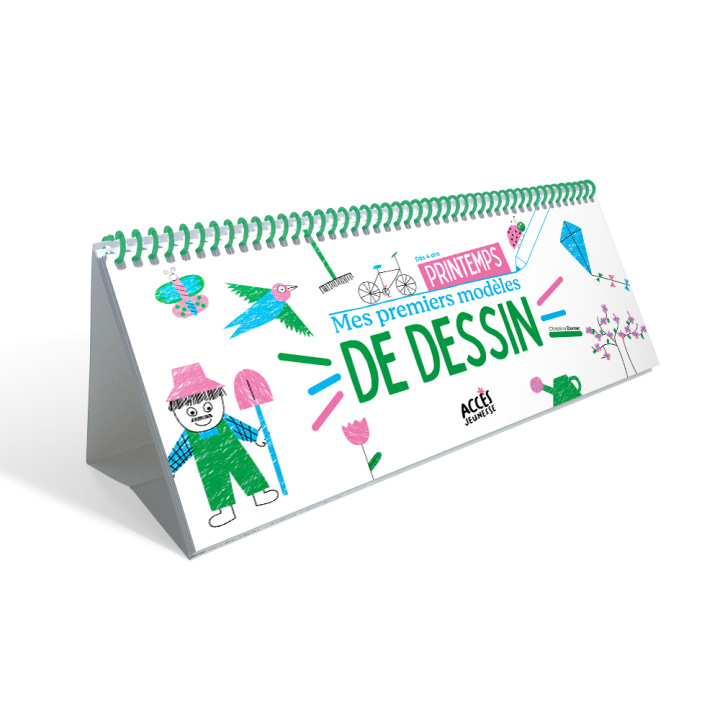 Carte MES PREMIERS MODÈLES DE DESSIN - PRINTEMPS DORNER
