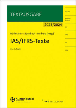 Könyv IAS/IFRS-Texte 2023/2024 Norbert Lüdenbach