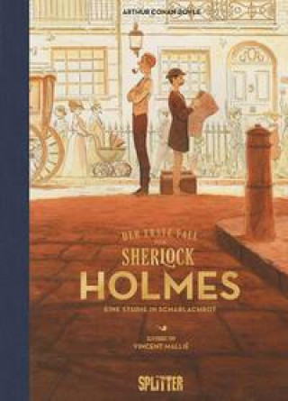 Carte Sherlock Holmes: Eine Studie in Scharlachrot 