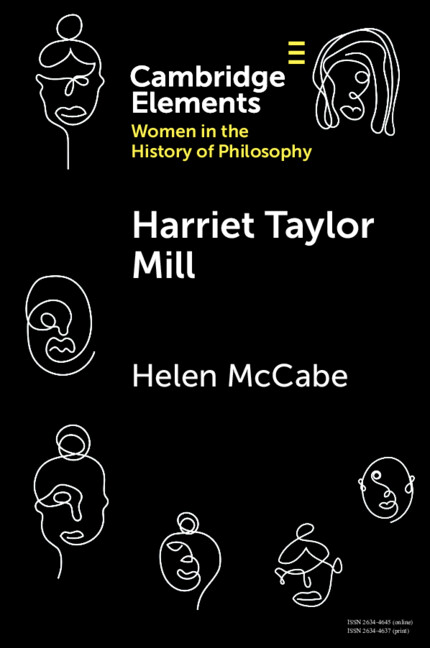 Knjiga Harriet Taylor Mill Helen McCabe