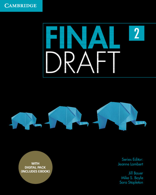 Carte Final Draft Level 2 Student's Book with Digital Pack Jill Bauer