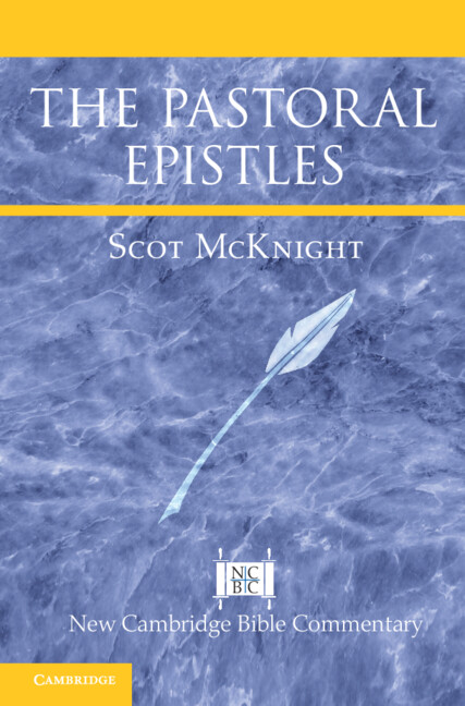 Book The Pastoral Epistles Scot McKnight