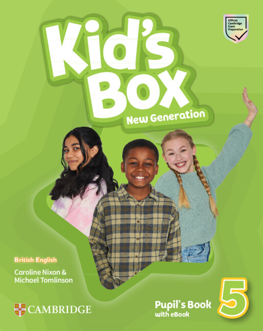 Книга Kid's Box New Generation Level 5 Pupil's Book with eBook British English Caroline Nixon