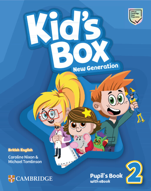 Könyv Kid's Box New Generation Level 2 Pupil's Book with eBook British English Caroline Nixon