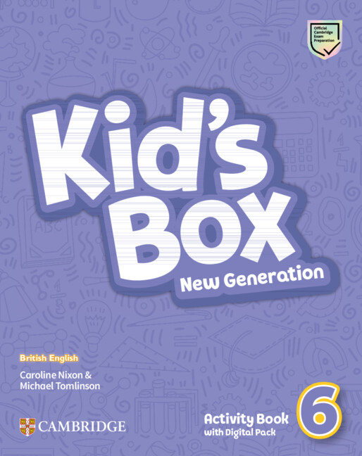 Book Kid's Box New Generation Level 6 Activity Book with Digital Pack British English Caroline Nixon