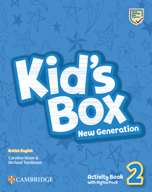 Książka Kid's Box New Generation Level 2 Activity Book with Digital Pack British English Caroline Nixon