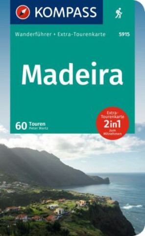 Carte KOMPASS Wanderführer Madeira, 60 Touren 