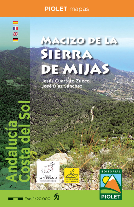 Kniha Macizo de la Sierra de Mijas Piolet