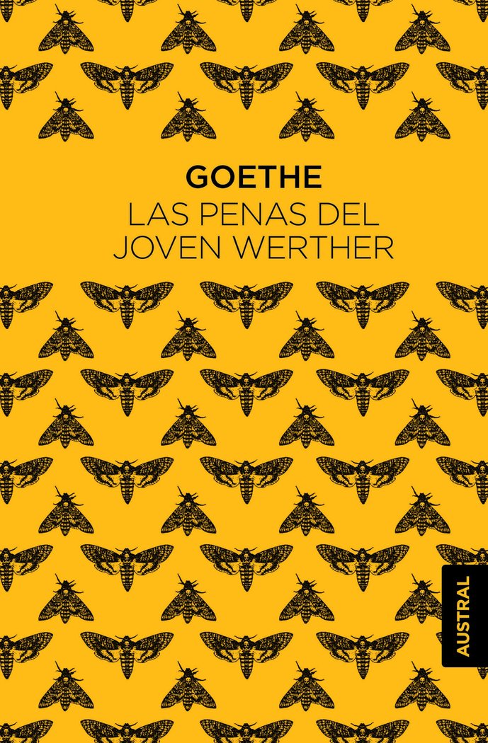 Carte LAS PENAS DEL JOVEN WERTHER GOETHE