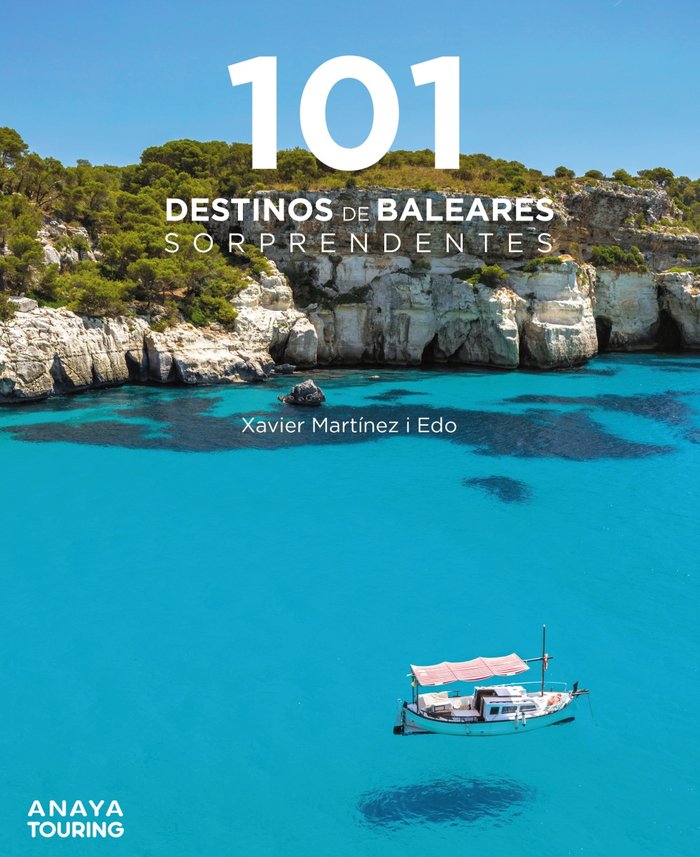 Könyv 101 Destinos de Baleares sorprendentes MARTINEZ I EDO
