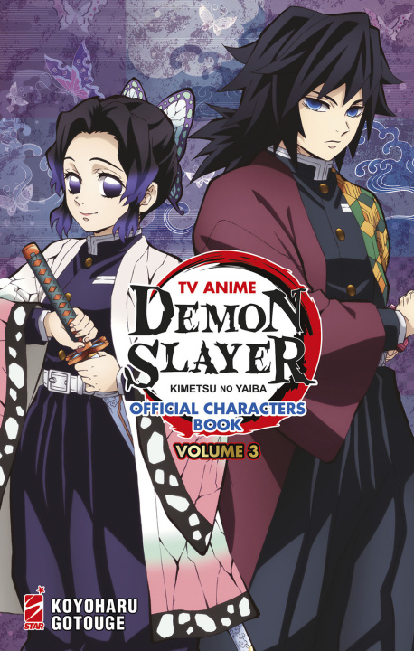 Knjiga TV anime Demon slayer. Kimetsu no yaiba official characters book Koyoharu Gotouge