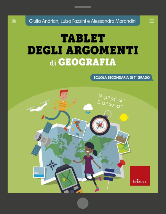 Книга Tablet degli argomenti di geografia. Scuola secondaria di 1º grado Giulia Andrian