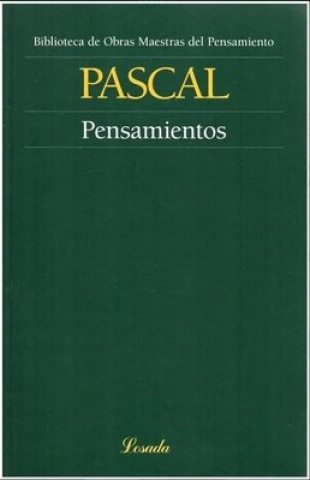 Kniha PENSAMIENTOS Pascal