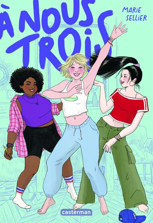 Libro A NOUS TROIS MARIE SELLIER