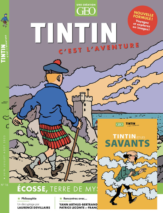 Könyv Tintin c'est l'aventure n°16 -  L'Ecosse Formule OJ 