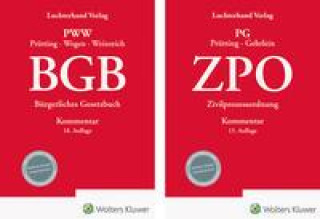 Carte Bundle BGB Kommentar 18. Auflage und ZPO Kommentar 15. Auflage Gerd Weinreich