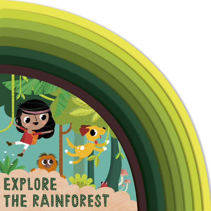 Knjiga Explore the Rainforest Carly Madden