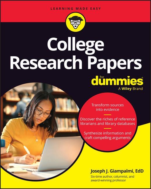 Knjiga College Research Papers For Dummies Giampalmi