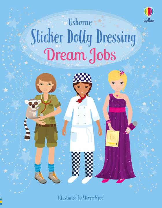 Książka Sticker Dolly Dressing Dream Jobs Emily Bone