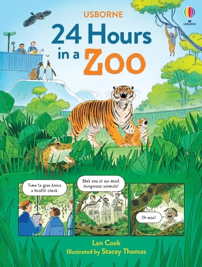 Книга 24 Hours in a Zoo Lan Cook