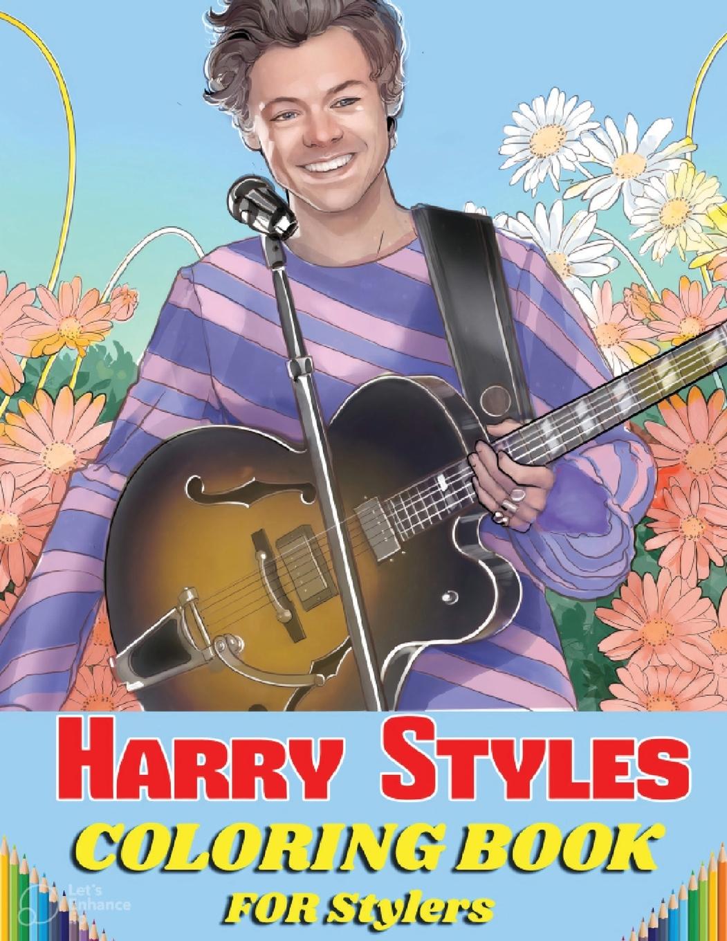 Knjiga Harry Styles Coloring Book For Stylers 