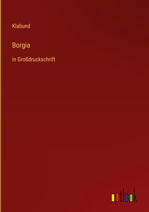 Knjiga Borgia Klabund