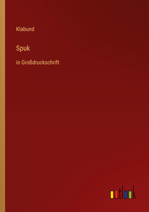 Knjiga Spuk Klabund