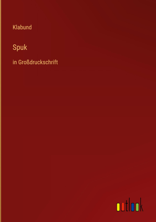 Knjiga Spuk Klabund