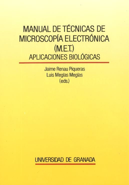 Carte Manual de técnicas de microscopia electrónica 