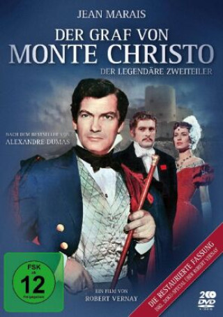 Filmek Der Graf von Monte Christo (1954), 2 DVD (Restaurierte Fassung) Robert Vernay