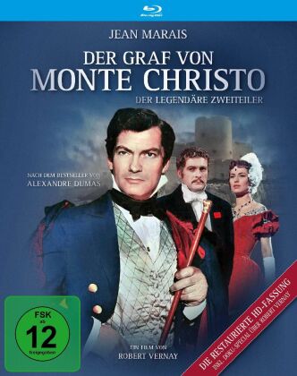 Filmek Der Graf von Monte Christo (1954), 1 Blu-ray (Restaurierte Fassung) Robert Vernay