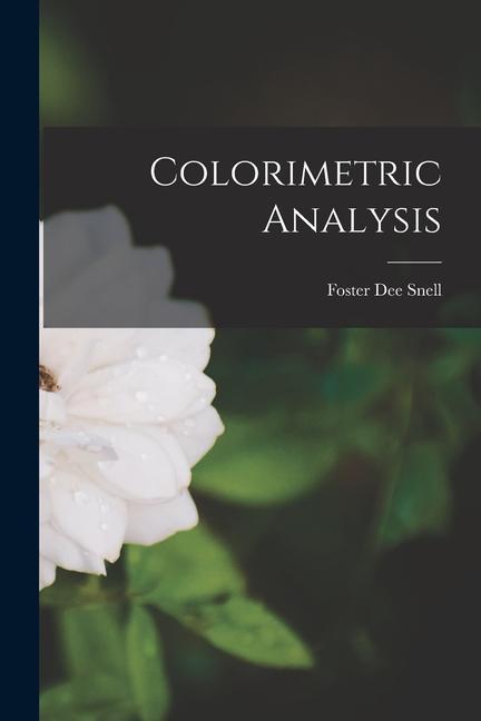 Kniha Colorimetric Analysis 