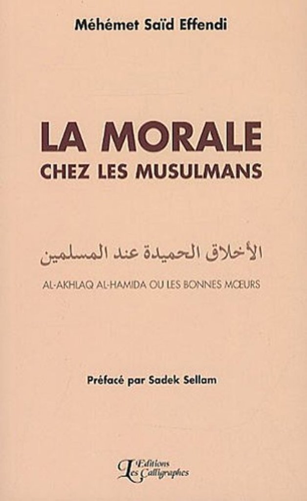 Kniha La morale chez les musulmans EFFENDI