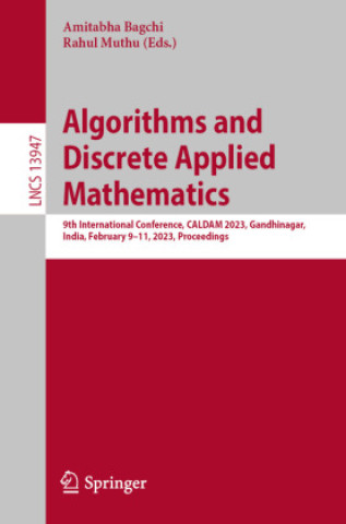 Knjiga Algorithms and Discrete Applied Mathematics Amitabha Bagchi