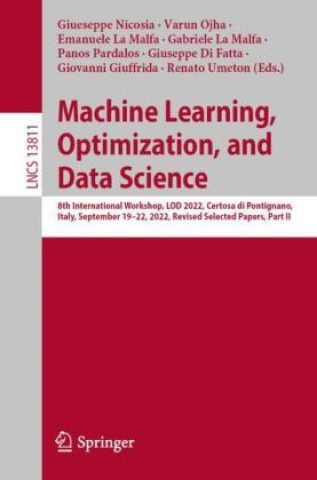Book Machine Learning, Optimization, and Data Science Giueseppe Nicosia