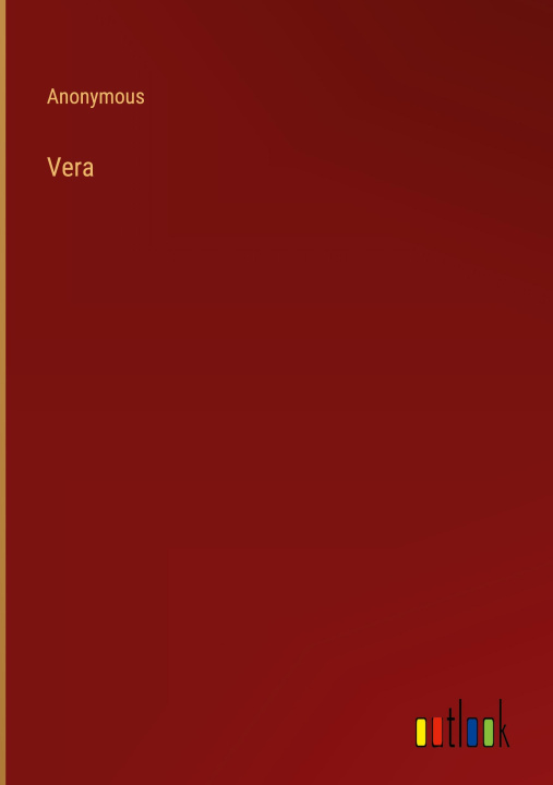 Knjiga Vera Anonymous