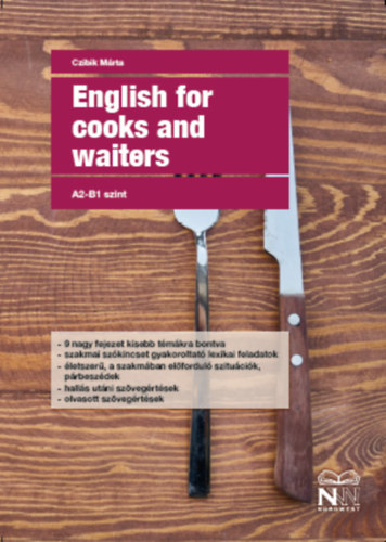 Buch English for cooks and waiters Czibik Márta