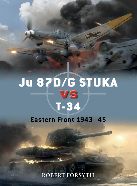 Kniha Ju 87d/G Stuka Versus T-34: Eastern Front 1943-45 Jim Laurier