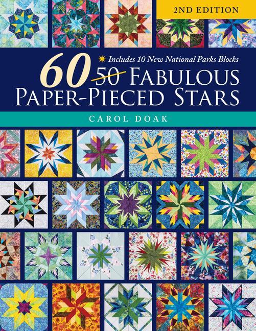 Kniha 60 Fabulous Paper-Pieced Stars: Includes 10 New National Parks Blocks 