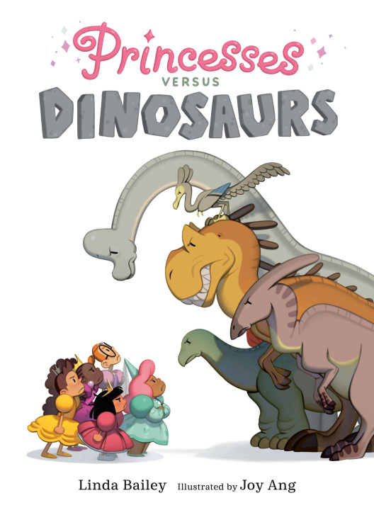Kniha Princesses Versus Dinosaurs Joy Ang
